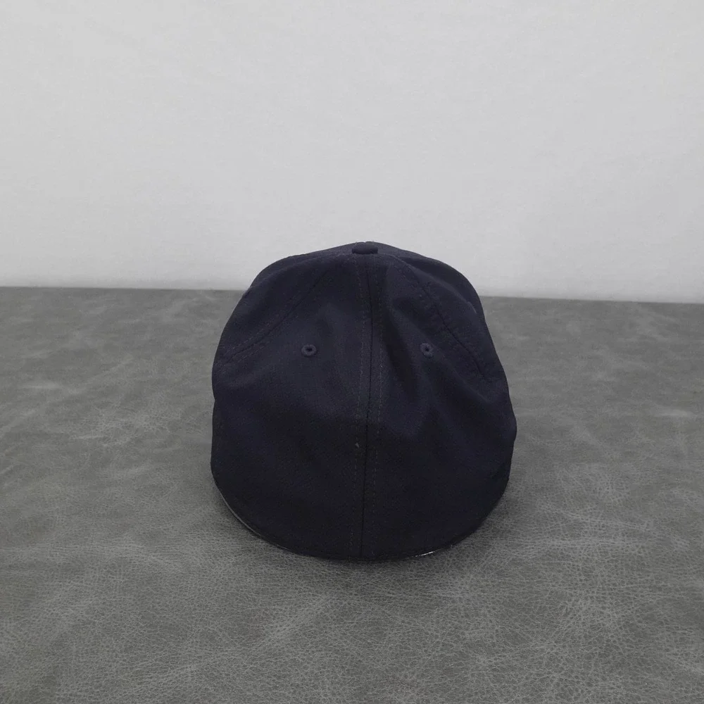 Sessesions Golf Club Hat Mens S/M Black Performance Stretch Embroidered Logo Cap